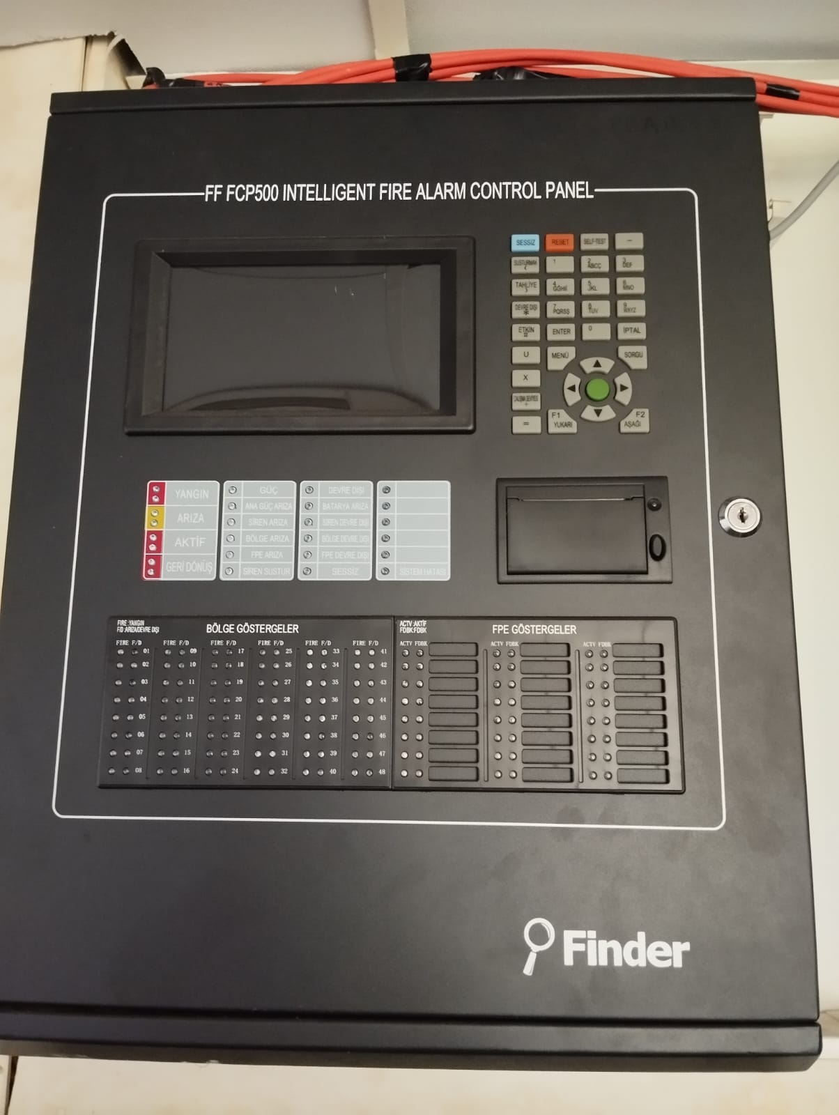 Kırklareli Geri Gönderme Merkezi, Yangın ve FM 200 Sistemi Yenilenmesi